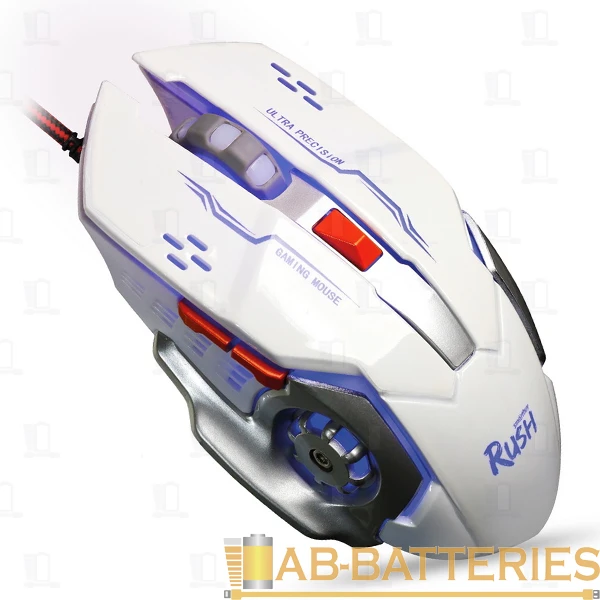 Мышь проводная Smartbuy 724G RUSH Avatar игровая USB белый (1/40)