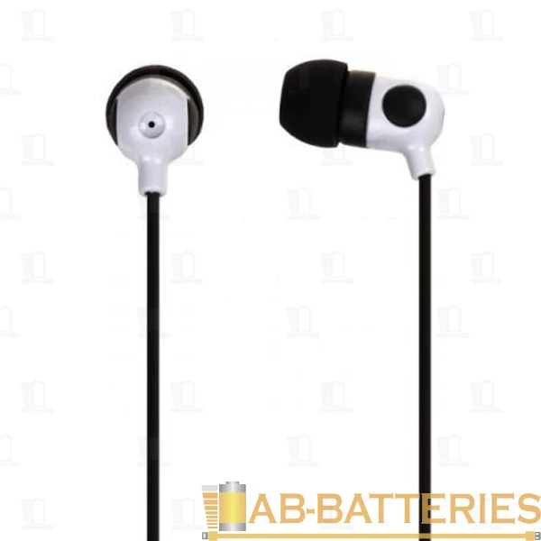 Наушники внутриканальные Smartbuy Music Point белый черный (1/50)