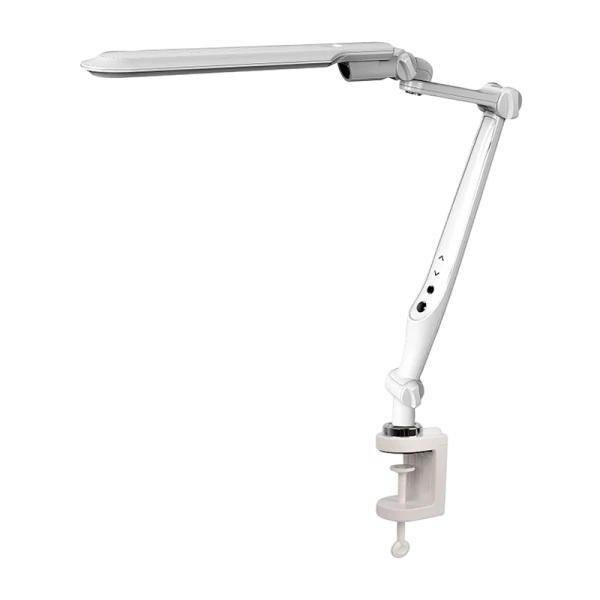 Светильник настольный Camelion KD-830 10W 1LED струбцина сенс. белый