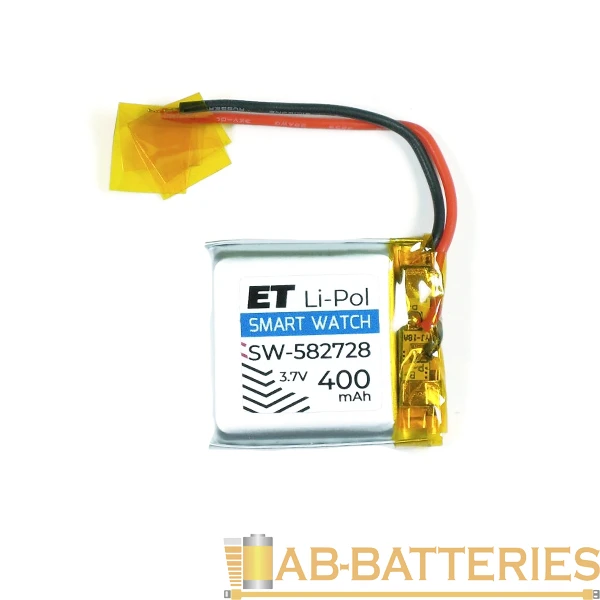 Аккумулятор ET SW-522331 LQ-S1/DZ09&nbsp;&nbsp;3.7В, 380мАч, Для Smart Watch (1/20)