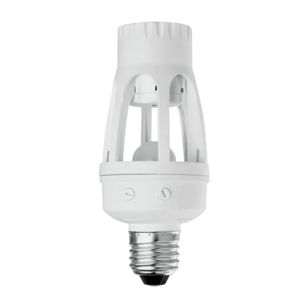 Патрон Camelion LX-451 E27 60W 360° с датчиком движения белый (1/50)