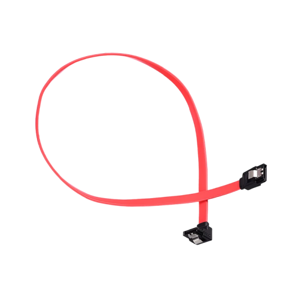 Кабель GoPower SATA (m)-SATA (m) 0.5м силикон ver.3.0 оранжевый Premium Zip-Lock c подвесом (1/250)