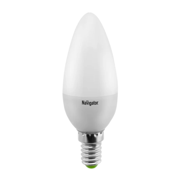 Лампа светодиодная Navigator C35 E14 3W 2700К 220-240V свеча матовая (1/10/100)