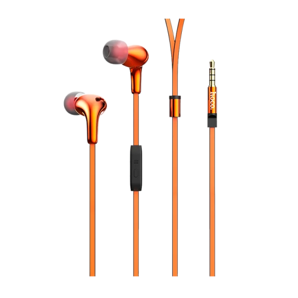 Наушники внутриканальные HOCO M30 с микр. оранжевый (1/21/210)