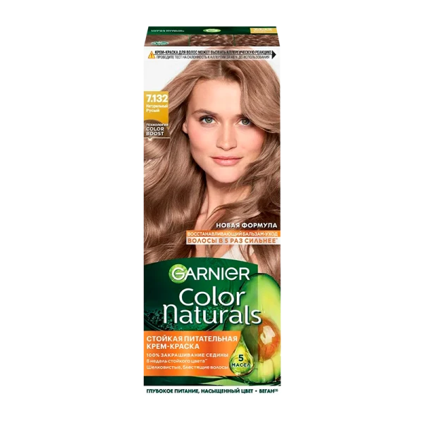 Краска для волос GARNIER Color Naturals 110мл 7.132 Натур. русый (1/12)