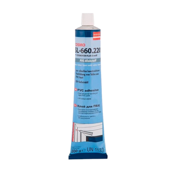 Клей COSMOFEN PLUS-S 200гр тюбик белый (1/30)