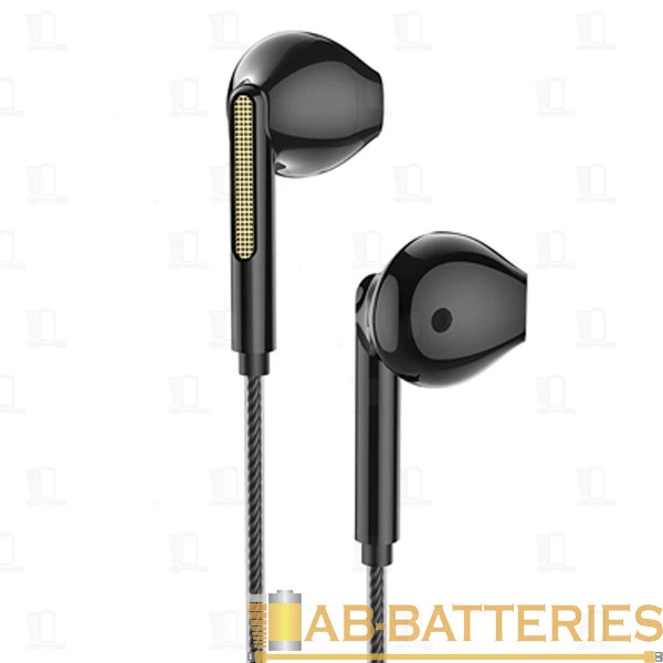 Наушники вставные Borofone BM63 с микр. черный (1/72/288)