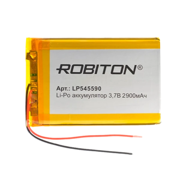 Аккумулятор ROBITON LP545590 3.7В 2900мАч PK1