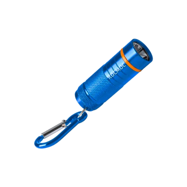 *Фонарь брелок Космос 205B 1W 1LED от батареек IP42 1 режим синий (1/12/144) 