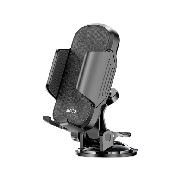 Держатель автомобильный HOCO CA82 присоска черный (1/62)