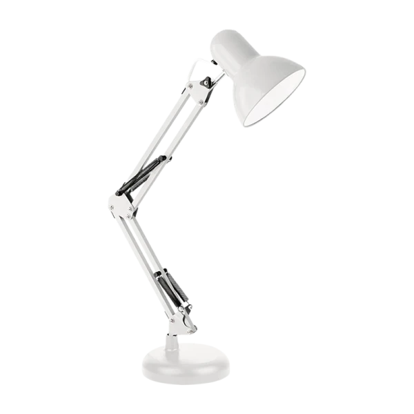 Светильник настольный Ultraflash UF-313 60W 230V на основании белый (1/12)