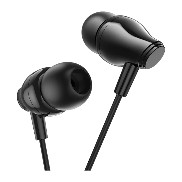 Наушники внутриканальные Borofone BM61 с микр. черный (1/30/420)