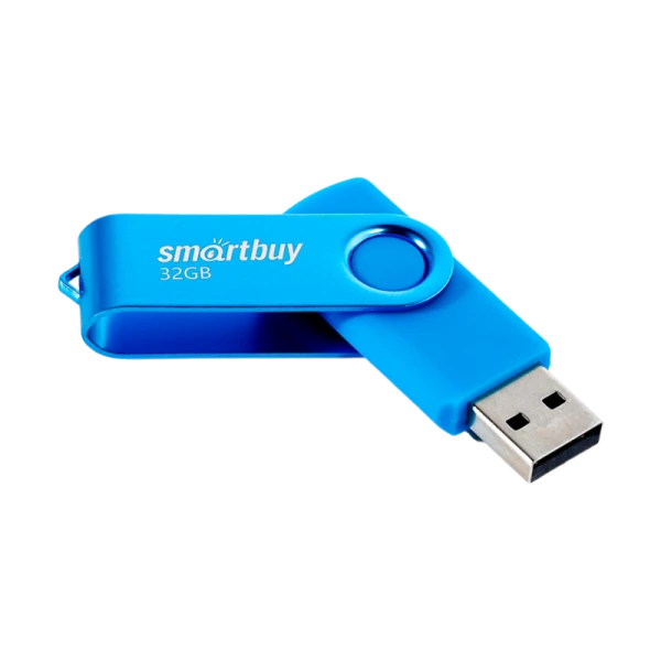 Флеш-накопитель Smartbuy Twist 32GB USB2.0 пластик синий