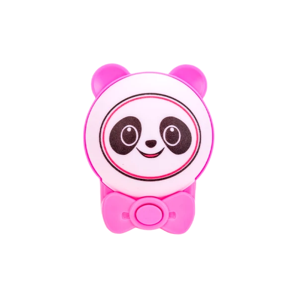 Ночник Camelion NL-253 "Панда с бантиком" 0.5W 220V в розетку синий (1/24/96)