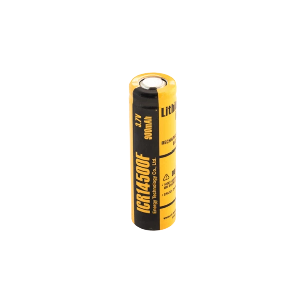 Аккумулятор ET ICR14500F 14.1*50.0, 900mAh, Li-Ion, 1/100/1000