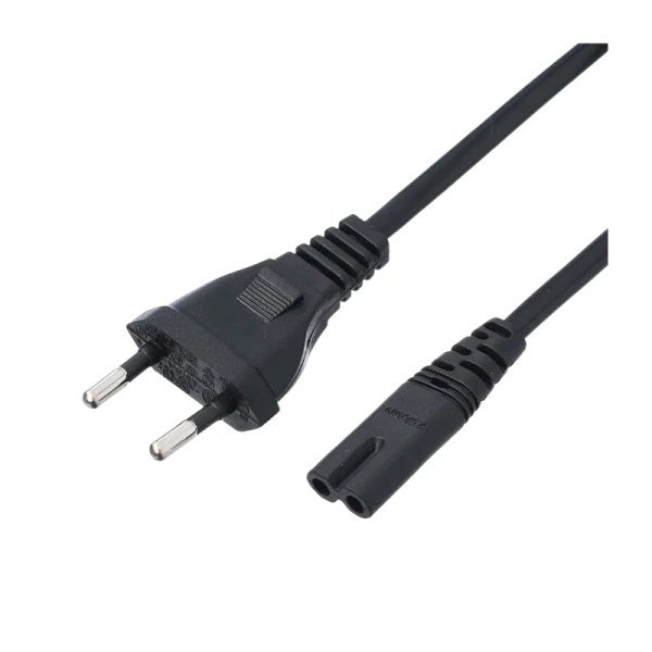 Кабель питания GoPower евровилка-C7 (2-pin) 1.8м ПВХ 0.75мм черный (1/200)