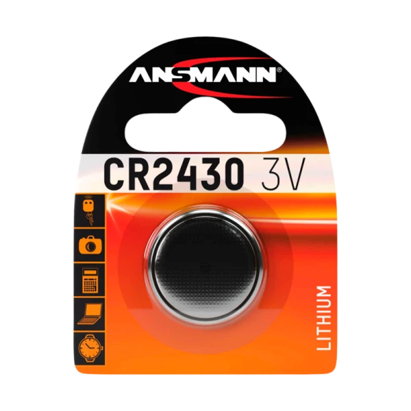 Батарейка ANSMANN&nbsp;&nbsp;CR2430&nbsp;&nbsp; BL1 (1/10/360)