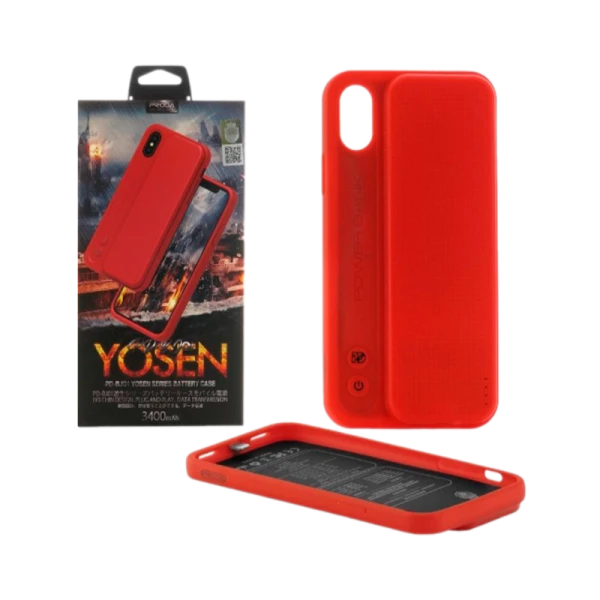 Внешний аккумулятор Proda PD-BJ01 Yosen для Apple iPhone X/XS/11Pro 3400mAh красный