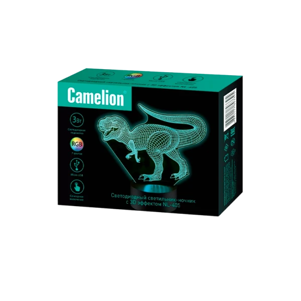 Светильник настольный Camelion NL-405 3W 220V LED не нагревается (1/20)