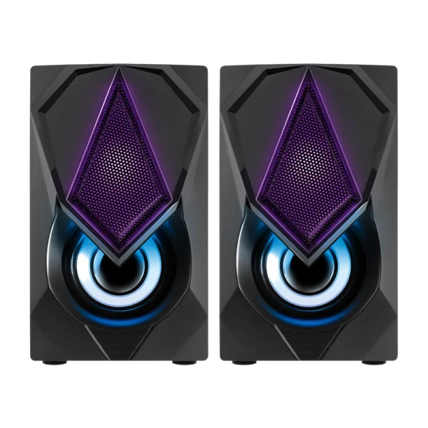 Колонки 2.0 Defender Solar 1 6W Jack 3.5mm черный (1/20)