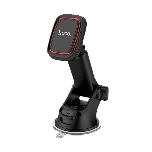 Держатель автомобильный HOCO CA42 присоска черный красный (1/58)