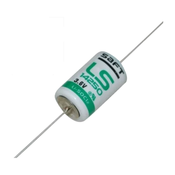 Батарейка Saft 14250CNA 1/2AA bulk Li-SOCl2 3.6V с аксиальными выводами (1/20/100/400)