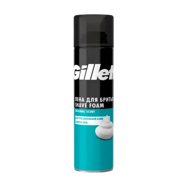 Пена для бритья Gillette Original Scent 200мл (1/6)