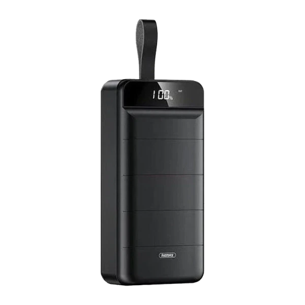Внешний аккумулятор Remax RPP-184 40000mAh 2.1A 10W 3USB/Lightning/Type-C черный (1/18)