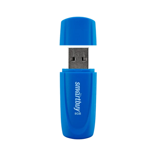 Флеш-накопитель Smartbuy Scout 8GB USB2.0 пластик голубой