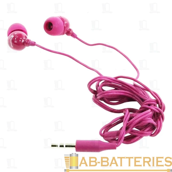 Наушники внутриканальные Smartbuy Color Trend фиолетовый (1/20/320)