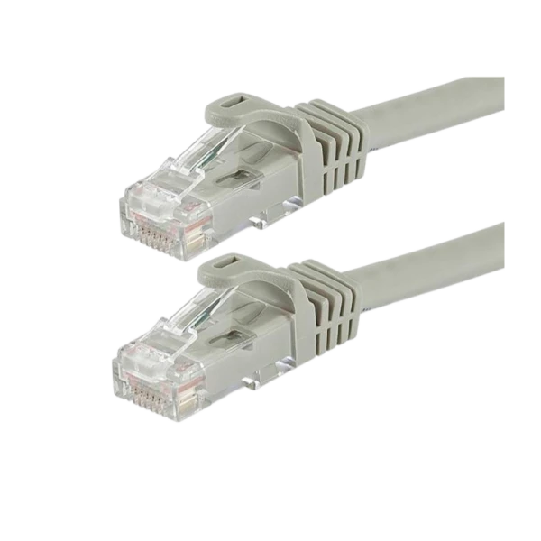 Патч-корд Atcom RJ-45 (m)-RJ-45 (m) 5.0м кат.5е ПВХ 24AWG серый (1/10/200)