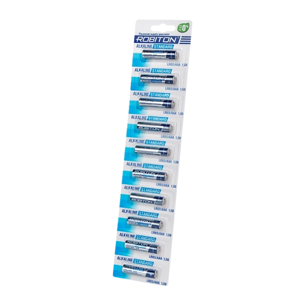 Батарейка ROBITON STANDARD LR03 BL10 (10/100)
