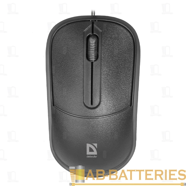 Мышь проводная Defender ISA-531 классическая USB черный (1/40)