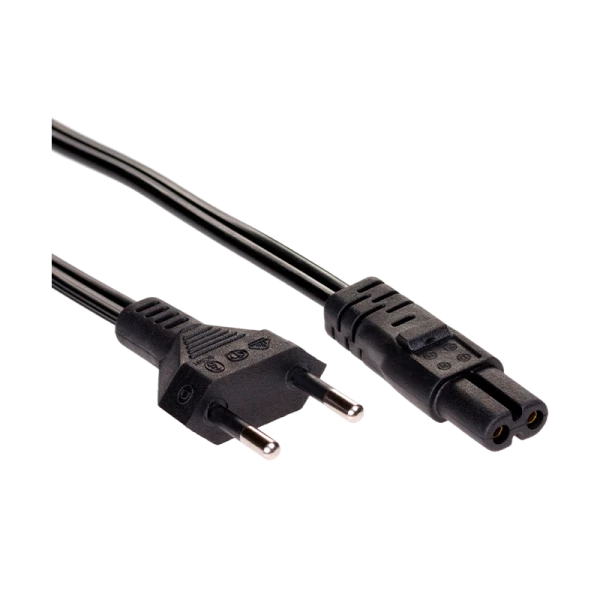 Кабель питания ENERGY POWER TD-2729 (555) китайская вилка-2-pin 1.5м черный (1/500)