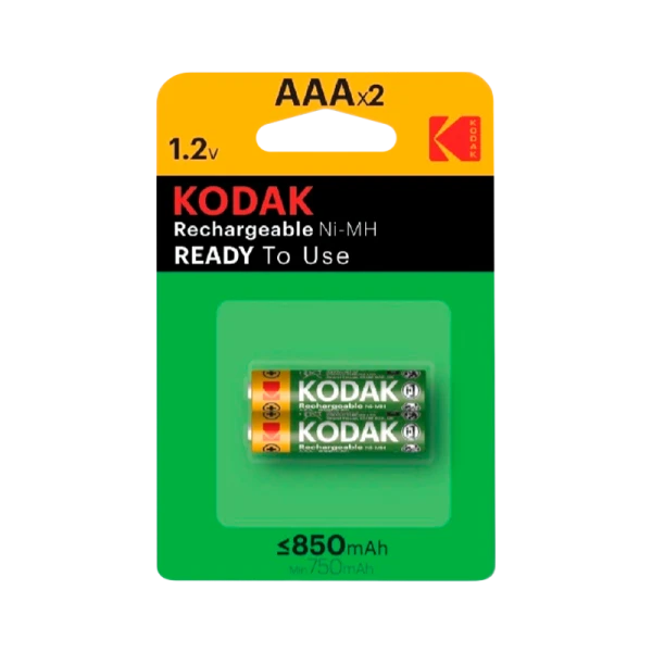 Аккумулятор предзаряженный RTU Kodak HR03 AAA BL2 NI-MH 850mAh (2/20/240/20160)