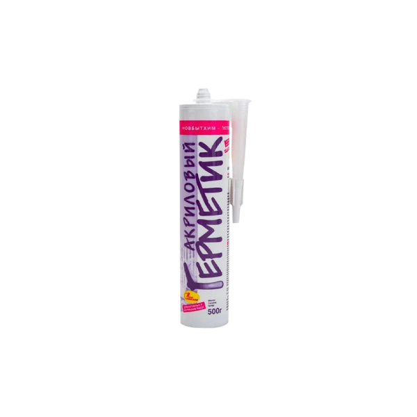 Герметик Новбытхим 500г акриловый водонепроницаемый (1/20)