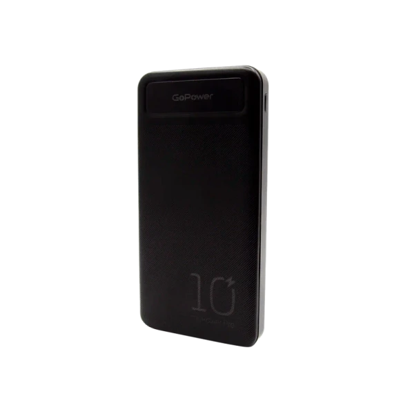 *Внешний аккумулятор GoPower PB2U myPower Pro 10000mAh черный 