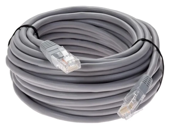 Патч-корд ENERGY POWER RJ-45 (m)-RJ-45 (m) 40.0м кат.5е ПВХ серый (1/75)