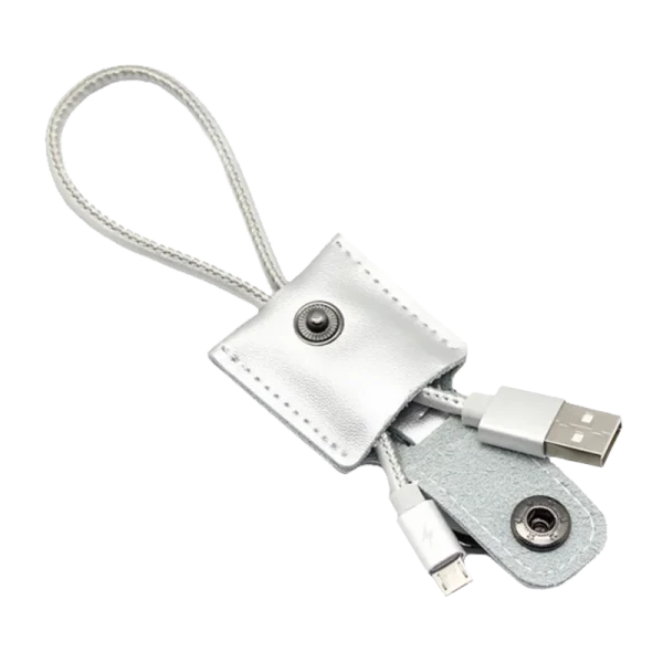 USB кабель REMAX Moss (Micro) RC-079M Серебристый (0.3M, 2.1A)