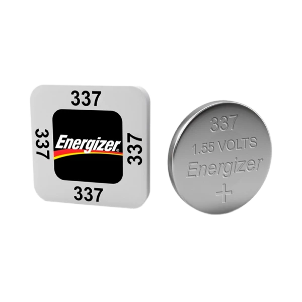 Батарейка Energizer 337 (SR416SW) BL1 Silver Oxide 1.5V 0%Hg (1/10/100/1000)