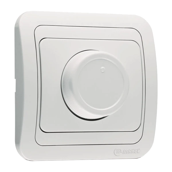 Диммер Makel Mimoza пластик IP20 белый 12011 (1/10)