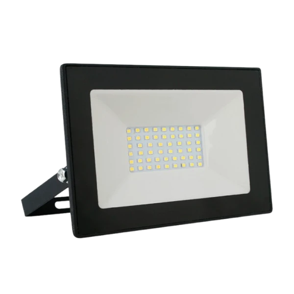 Прожектор светодиодный Ultraflash LFL-5001 50W 230V IP65 6500К холодный черный (1/20)