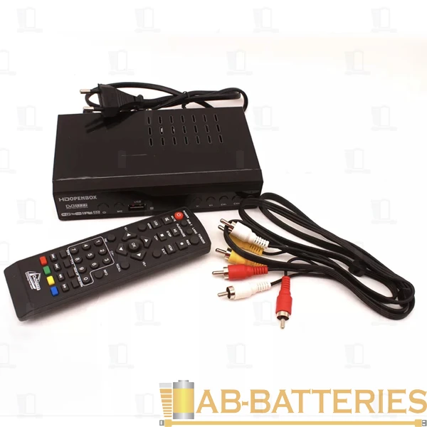 Приставка для цифрового ТВ Openbox GOLD G7 DVB-T/T2 металл черный (1/60)