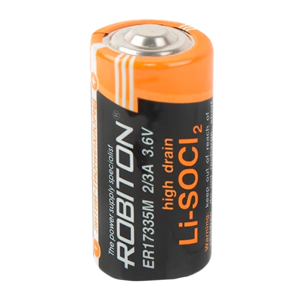 Батарейка ROBITON ER17335M 2/3A высокотоковые PH1 1/10/500