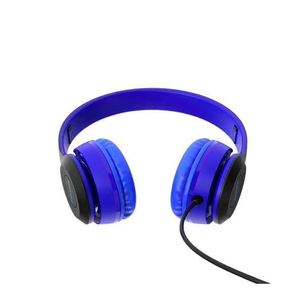 Наушники полноразмерные Borofone BO5 с микр. синий (1/12/36)