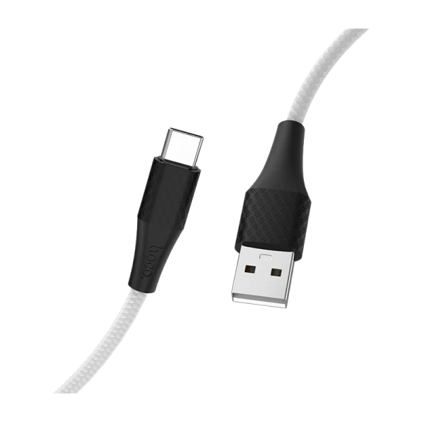 Кабель HOCO X32 USB (m)-Type-C (m) 1.0м 2.0A TPE белый (1/33/330)