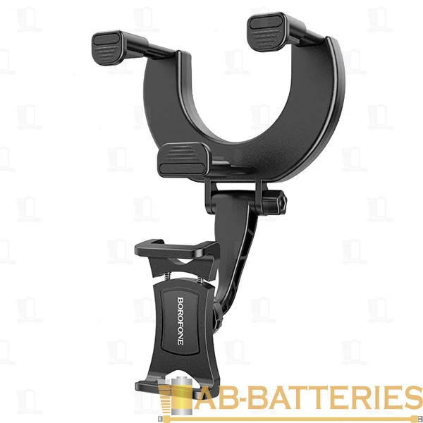 Держатель автомобильный Borofone BH49 на зеркало заднего вида черный (1/32)