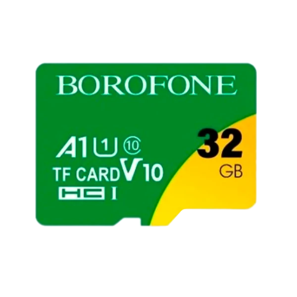 Карта памяти microSD Borofone 32GB Class10 A1 UHS-I (U3) 90 МБ/сек V10 (1/100)