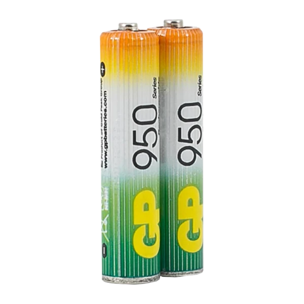 Аккумулятор бытовой GP HR03 AAA BL2 NI-MH 950mAh в пластиковой упаковке (2/20/200) R