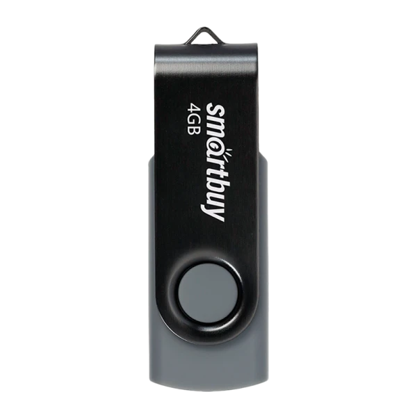 Флеш-накопитель Smartbuy Twist 4GB USB2.0 пластик черный